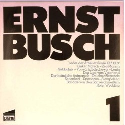 Пластинка Ernst Busch Эрнст Буш